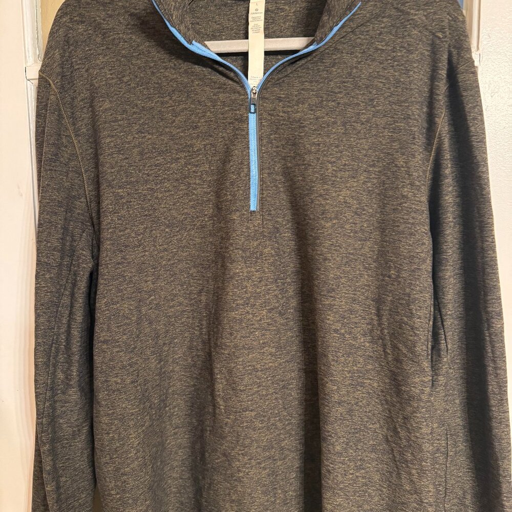 Lululemon Surge Warm 1/2 Zip pullover Mens large